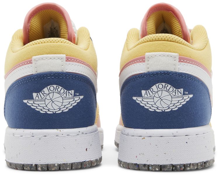 Air Jordan 1 Low SE GS Multi Color Canvas