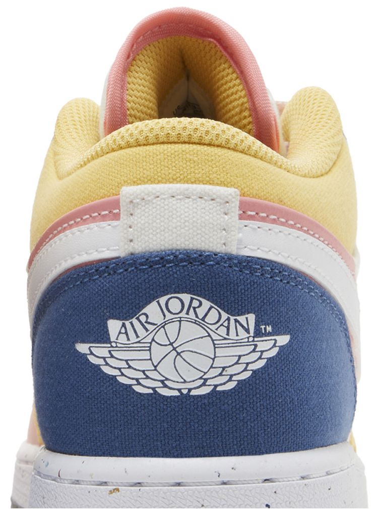Air Jordan 1 Low SE GS Multi Color Canvas