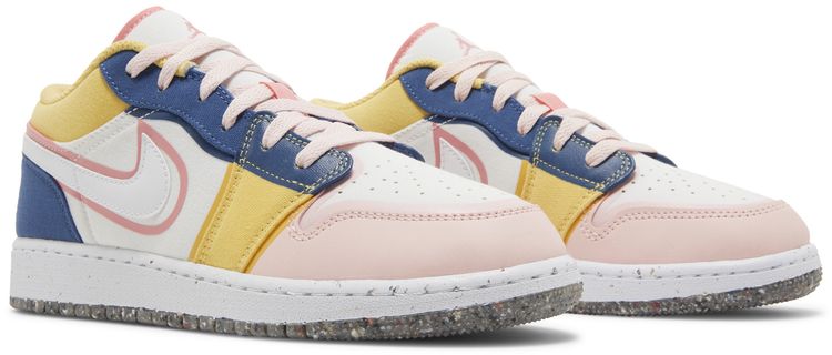 Air Jordan 1 Low SE GS Multi Color Canvas