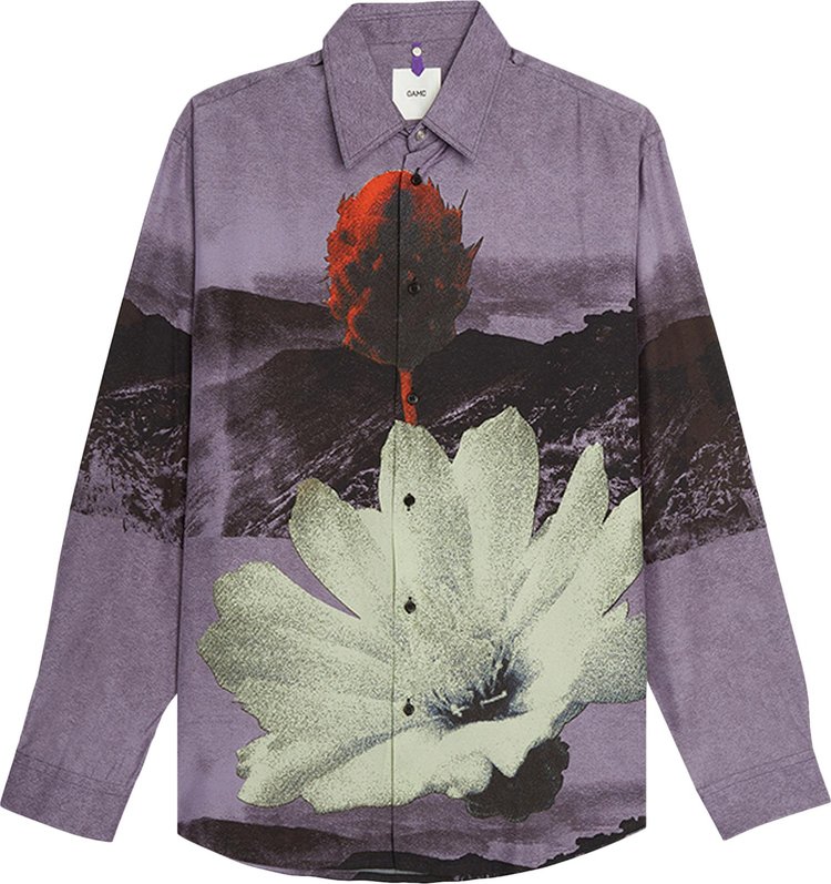 OAMC Flora Ray Shirt 'Lilac'