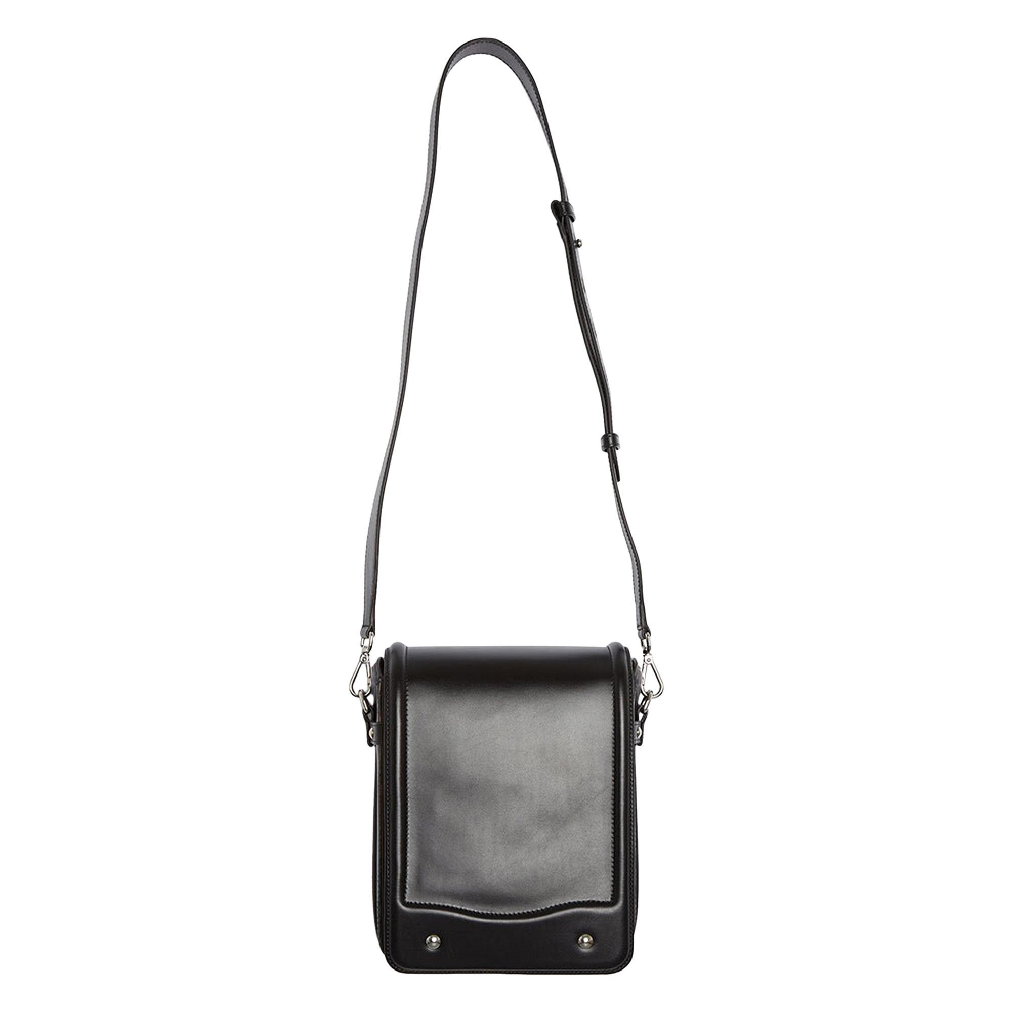 Buy Lemaire Ransel Satchel Classic Bag 'Black' - BG0013 LL0016 999