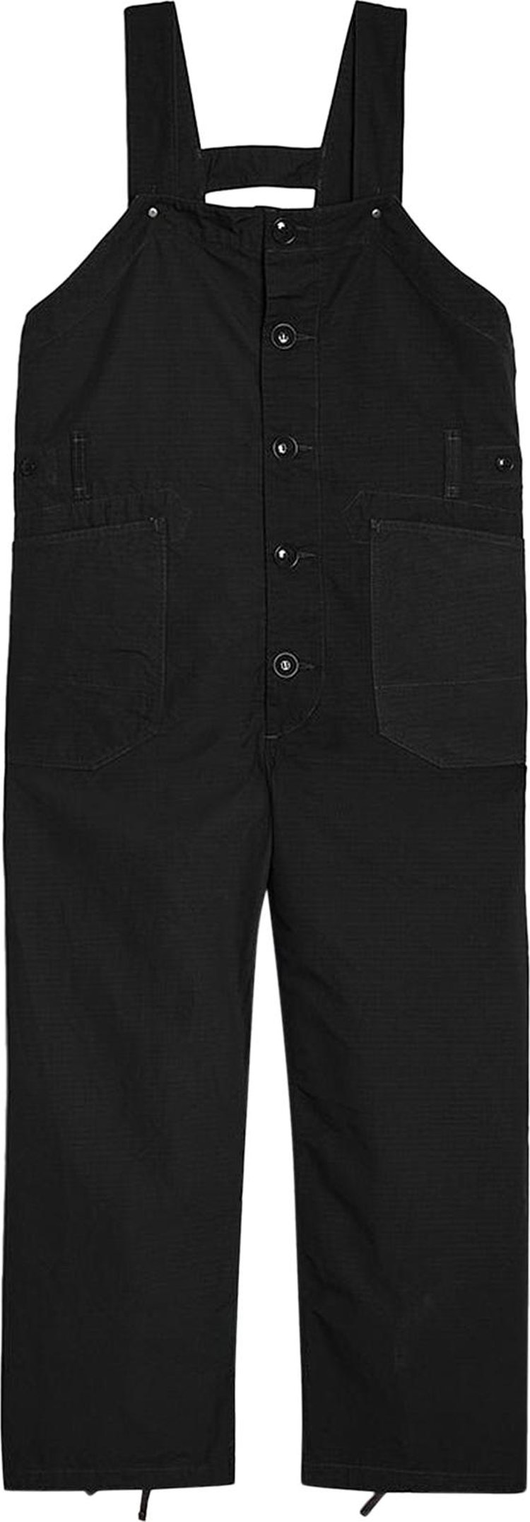 Engineered Garments 6.5oz Flat Twill Overalls 'Black'