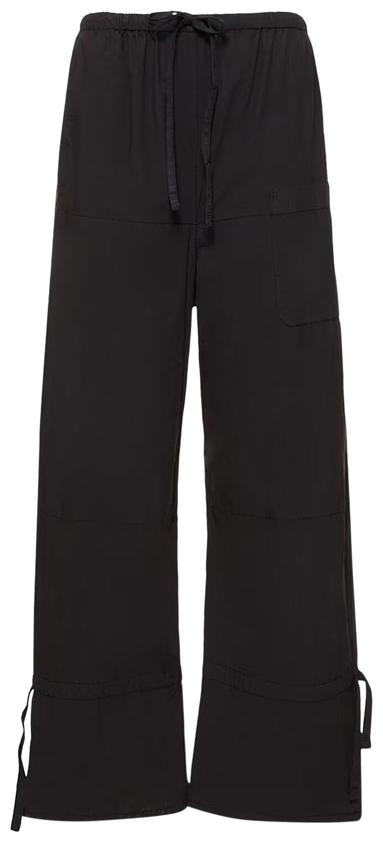 Lemaire Parachute Pants Black