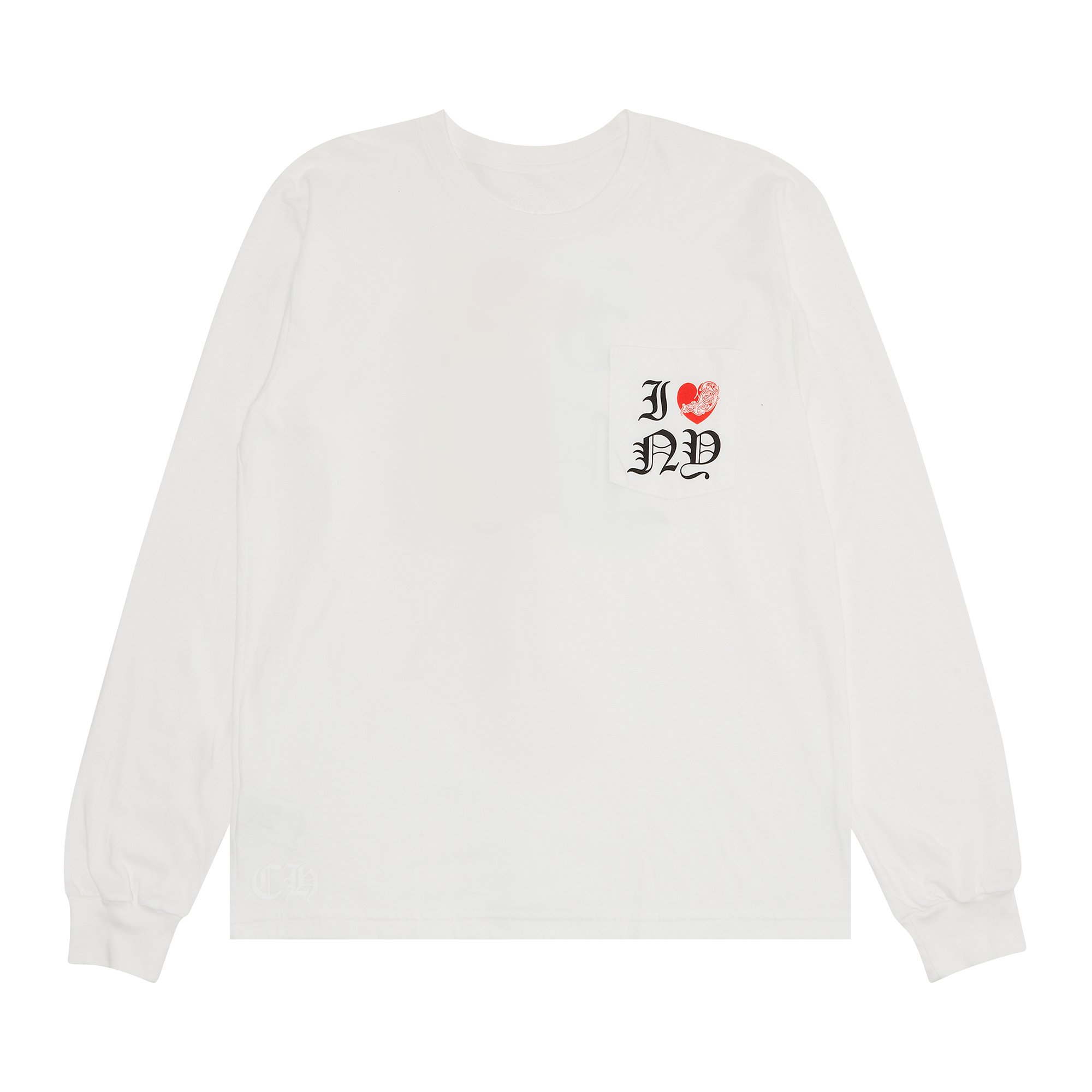 Buy Chrome Hearts I Heart NY Long-Sleeve T-Shirt 'White' - 1383