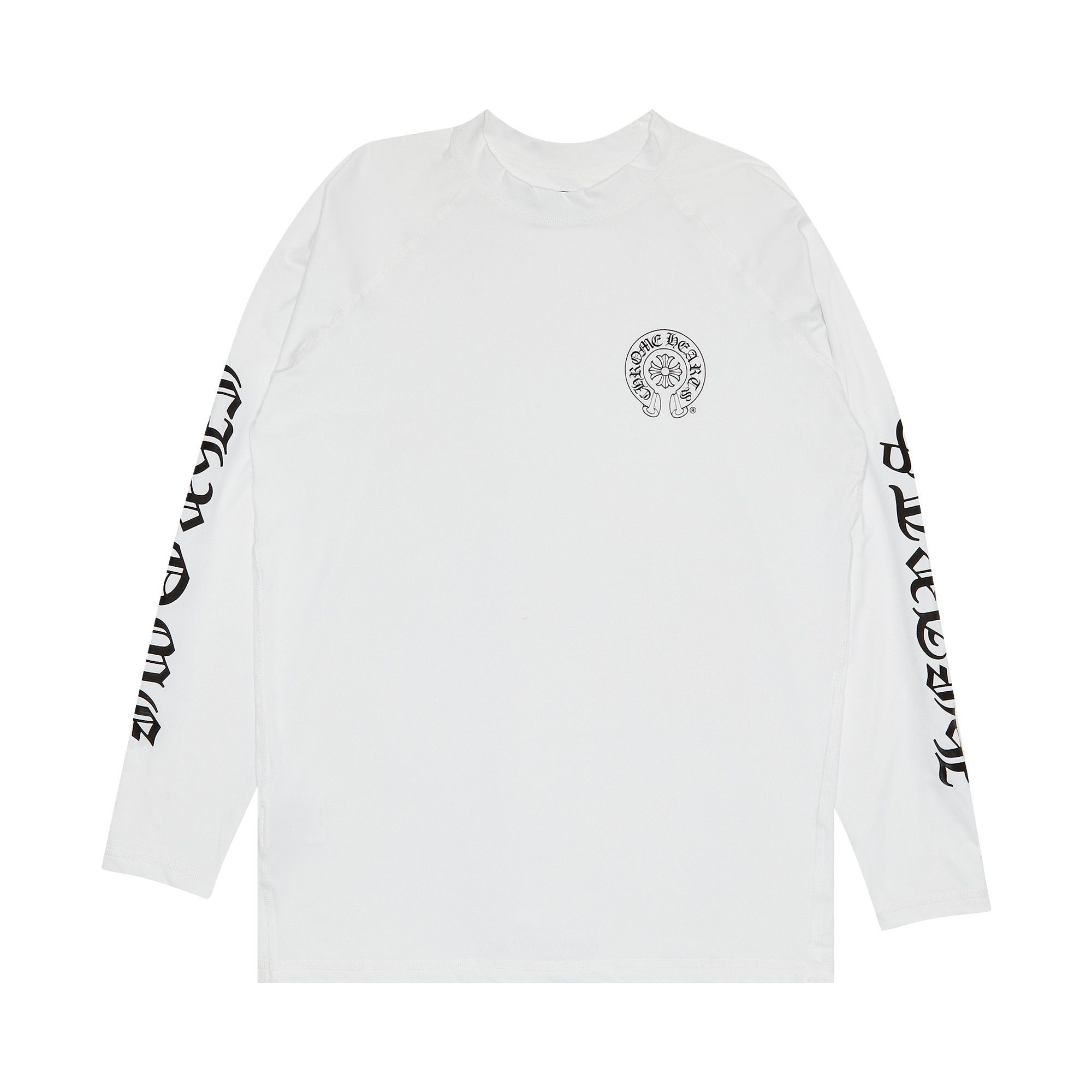 Buy Chrome Hearts Long-Sleeve Rash Guard 'White' - 1383