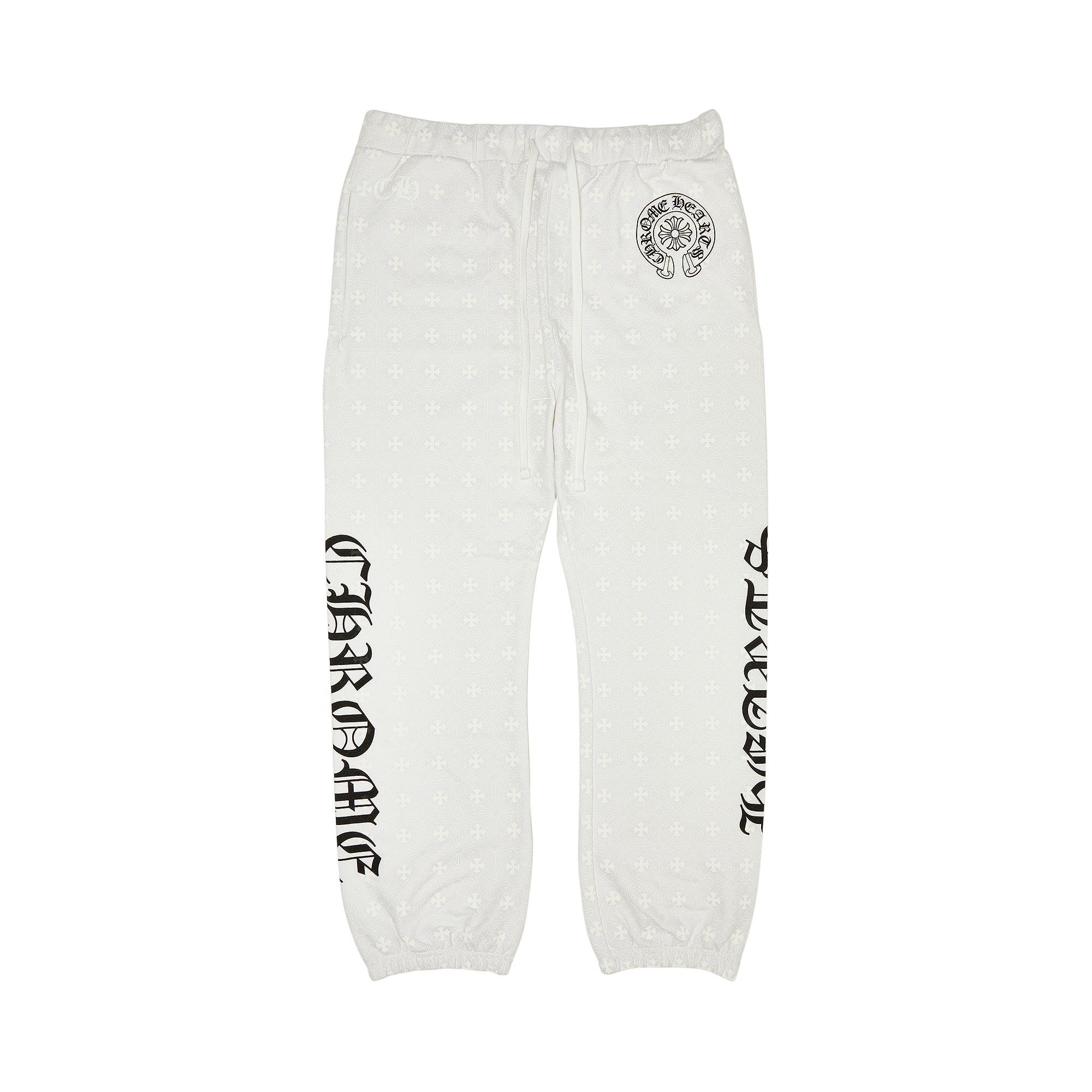 Buy Chrome Hearts Monogram Sweatpants White 1383 100000204MS WHIT GOAT UK