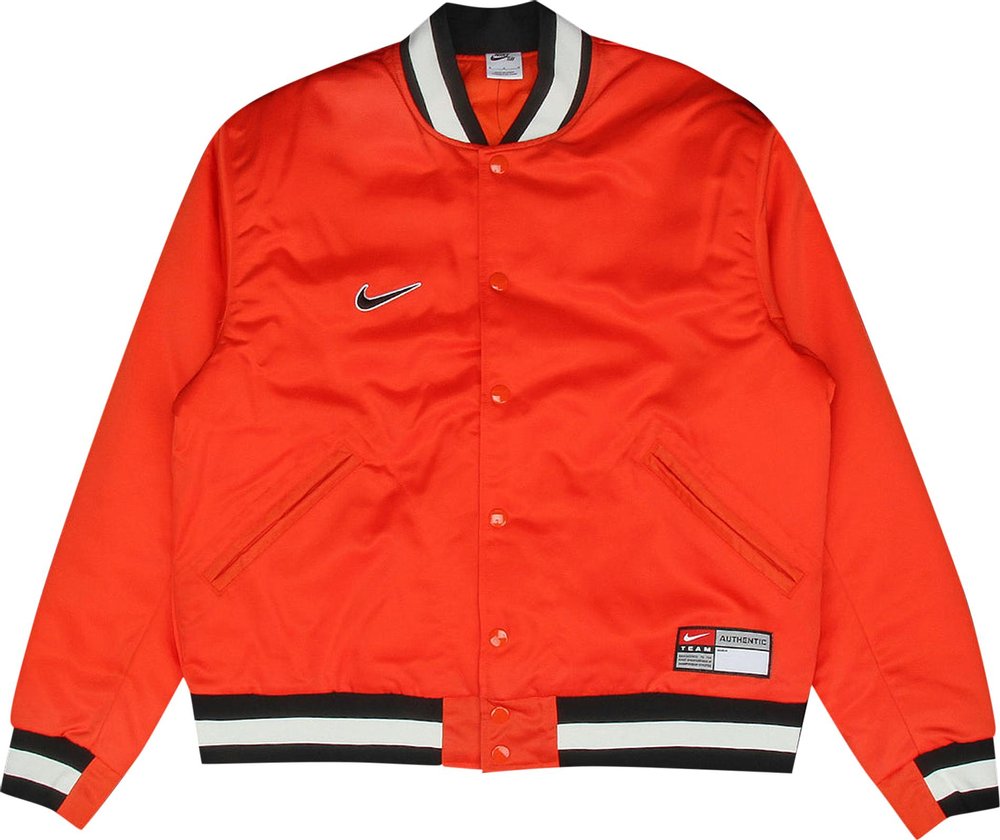Buy Nike SB x MLB Varsity Skate Jacket 'Team Orange/Black/Sail/White ...