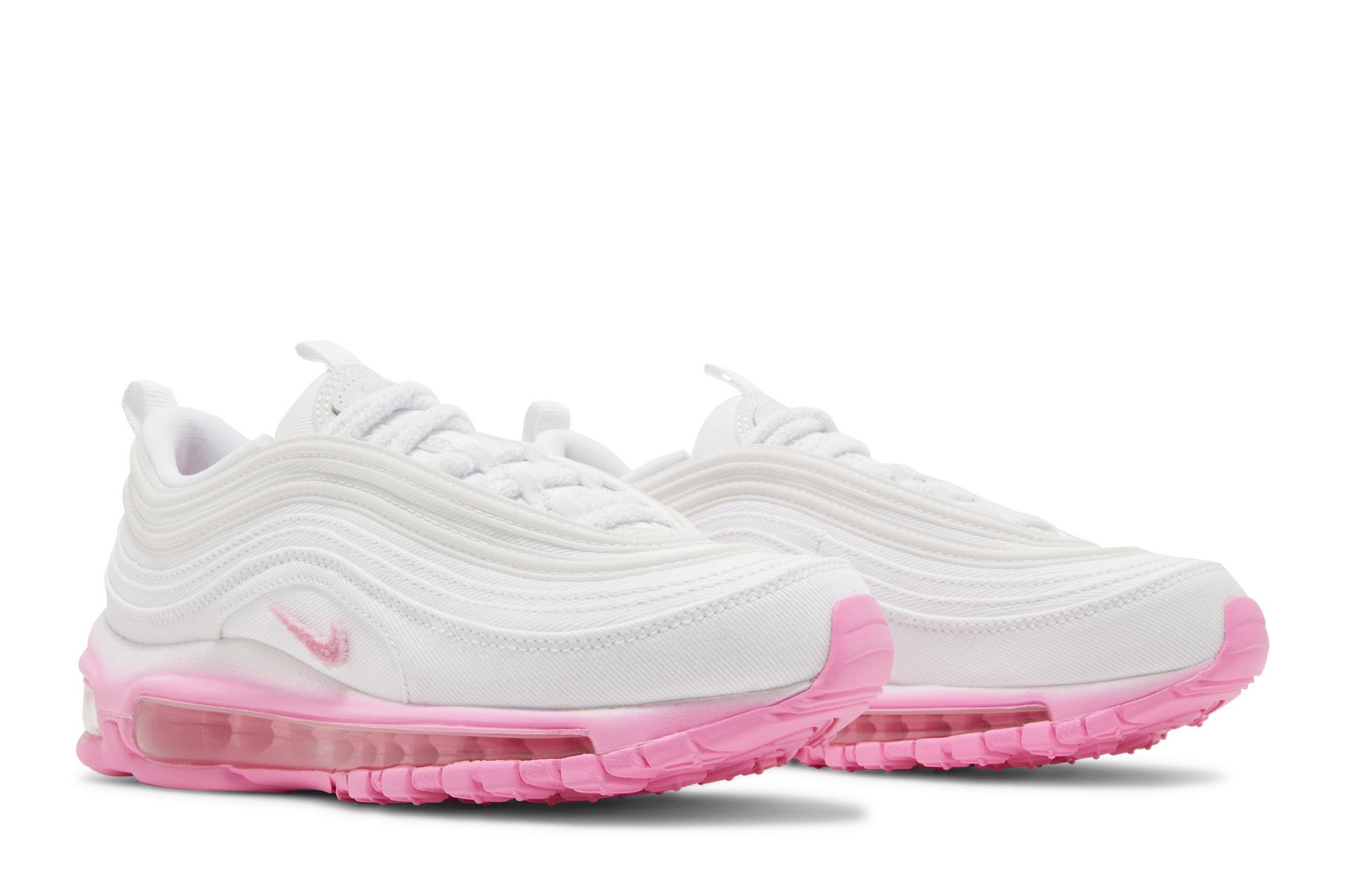 Buy Wmns Air Max 97 SE Chenille Swoosh Pink Foam FJ4549 100 GOAT UK