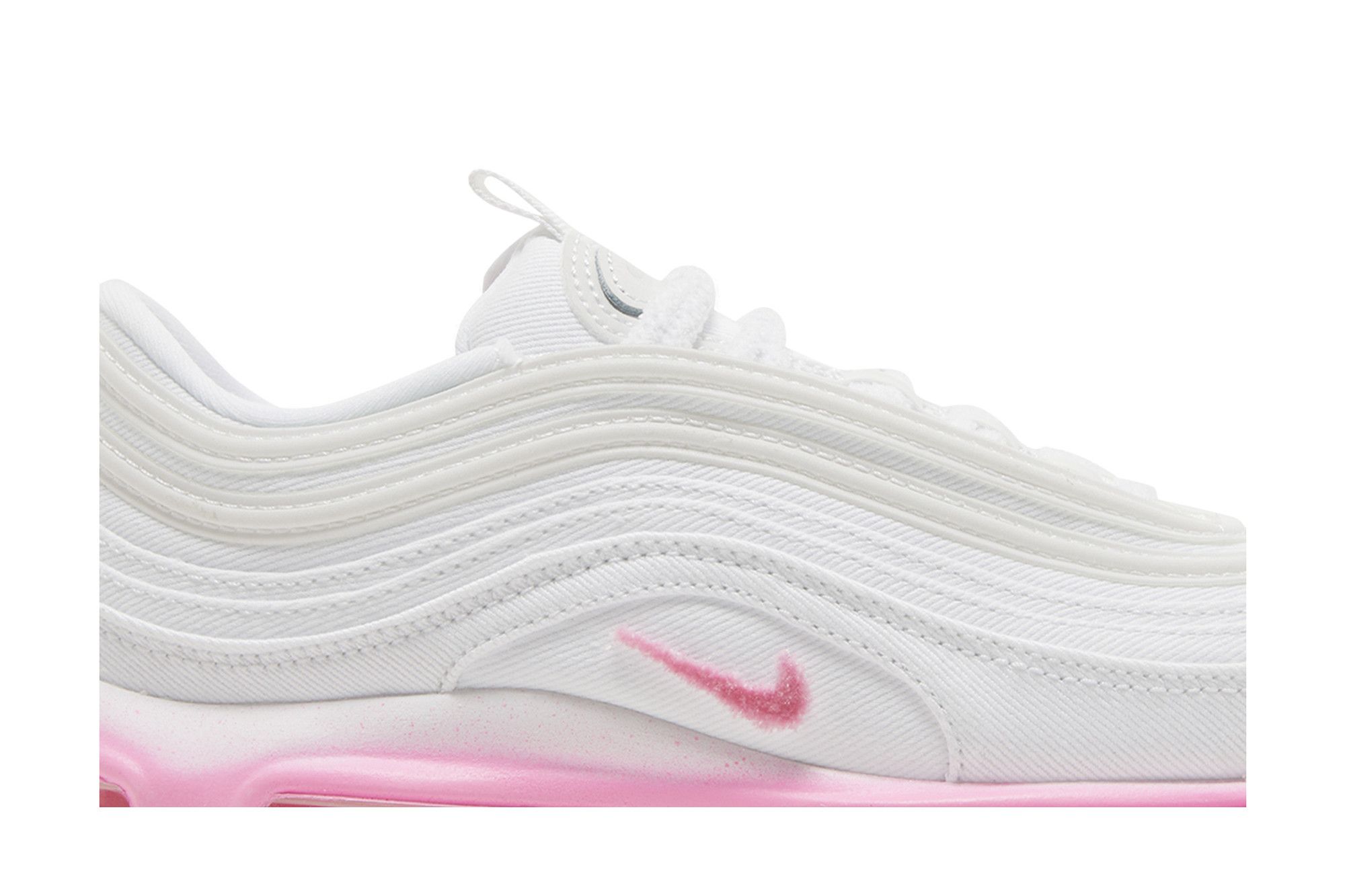 Pink grey air max 97 top