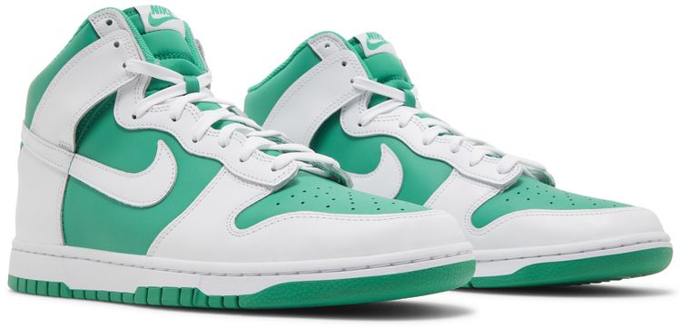 Dunk High White Stadium Green