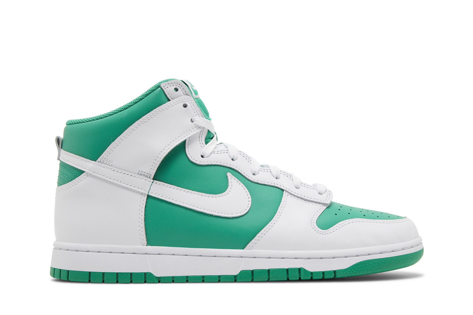 Dunk high deals green white