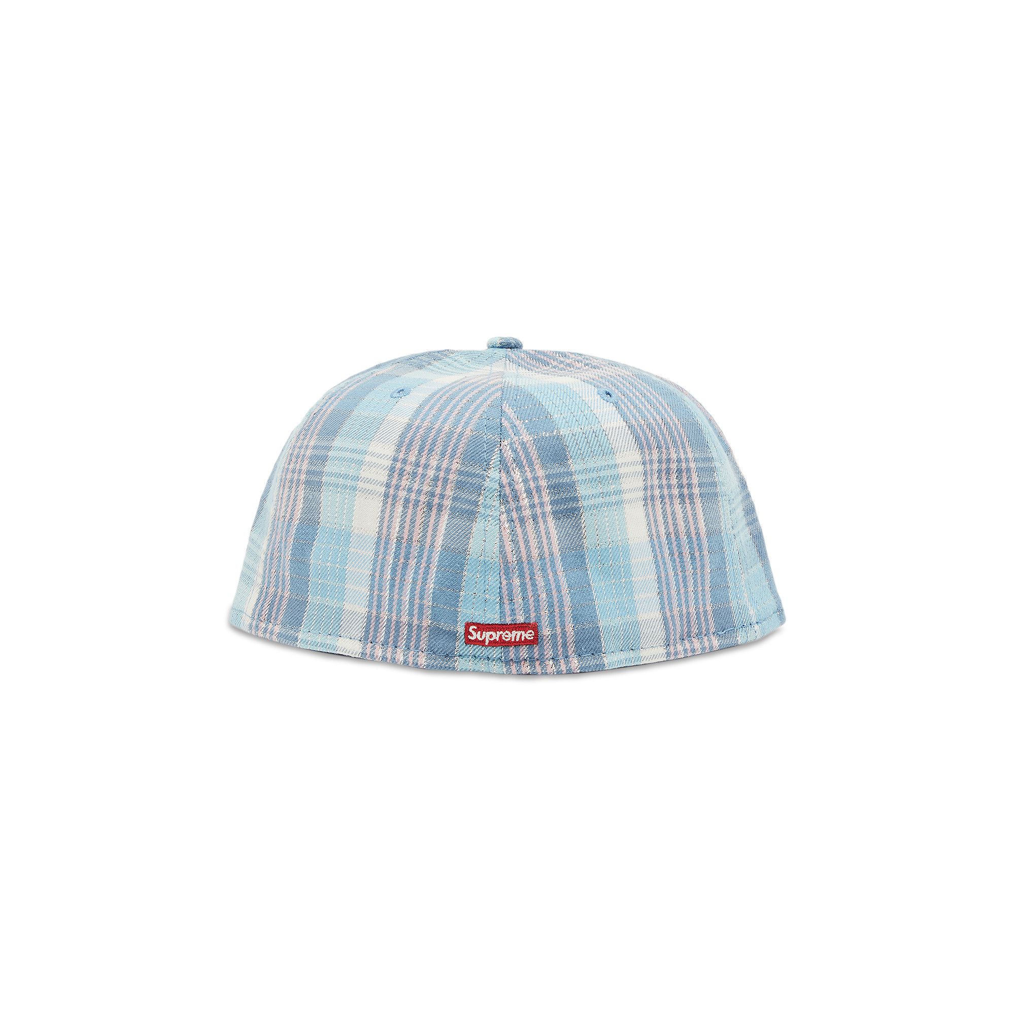 帽子 Supreme New Era llic Plaid S Logo Supreme Metallic Plaid S Logo New Era (SS23) - $50