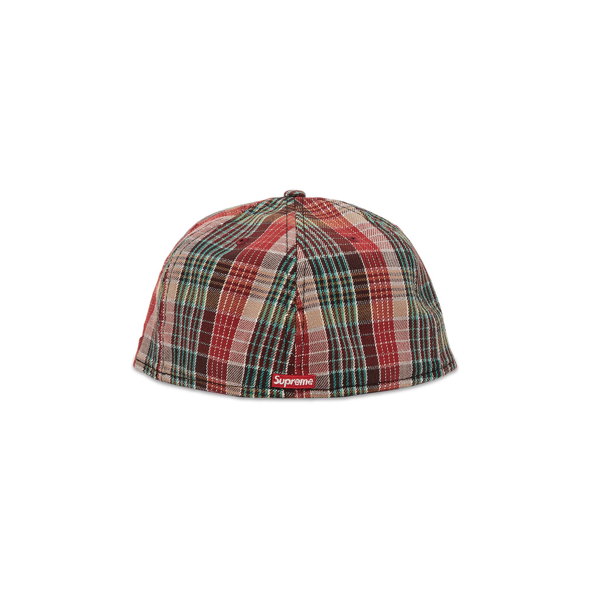 Buy Supreme Metallic Plaid S Logo New Era 'Red' - SS23H39