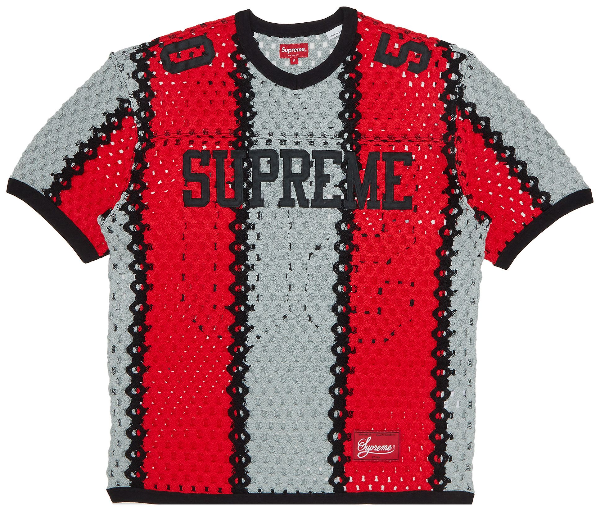 Buy Supreme Crochet Football Jersey 'Black' SS23KN13 BLACK GOAT