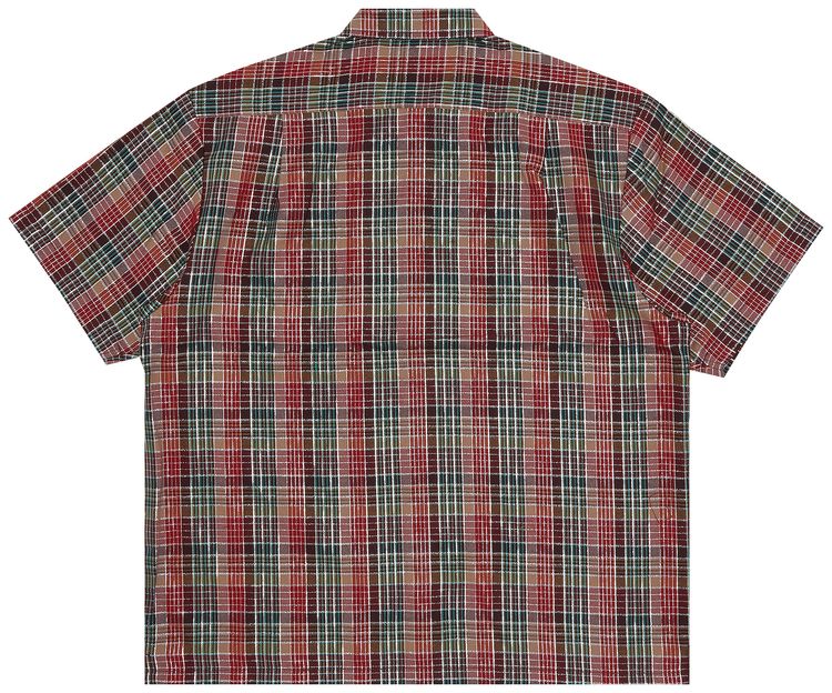 Buy Supreme Metallic Plaid Short-Sleeve Shirt 