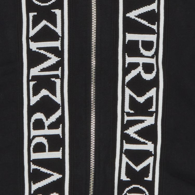 Supreme Roman Zip Up Hooded Sweatshirt Black