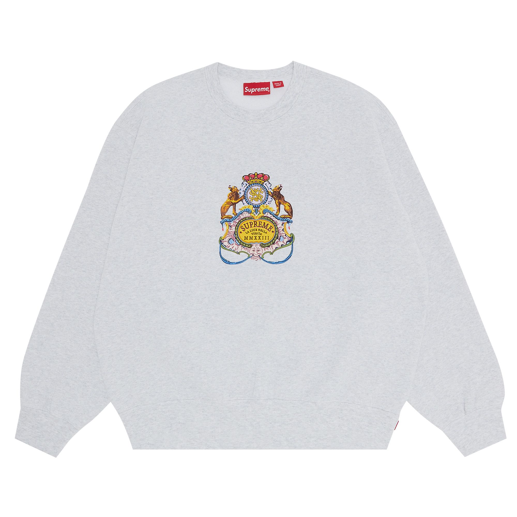 Supreme shop crest hoodie