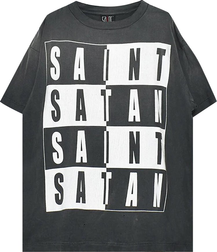 Saint Michael Mighty Devils T Shirt Black