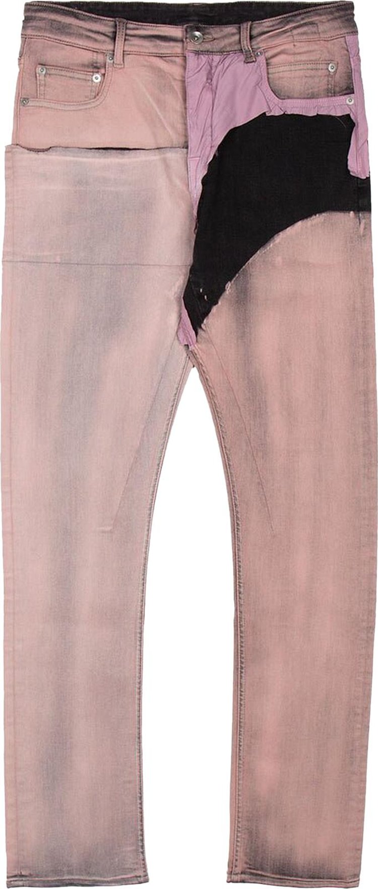 Rick Owens DRKSHDW Bolan Bootcut Jeans 'Faded Pink'