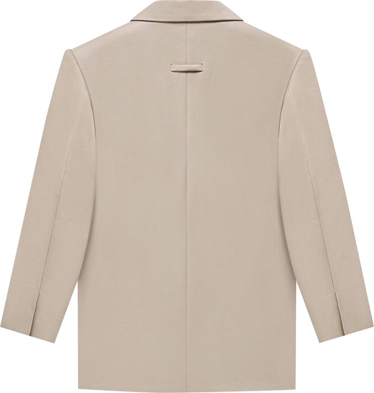 Fear of God Cav Twill Suit Jacket Dusty Beige