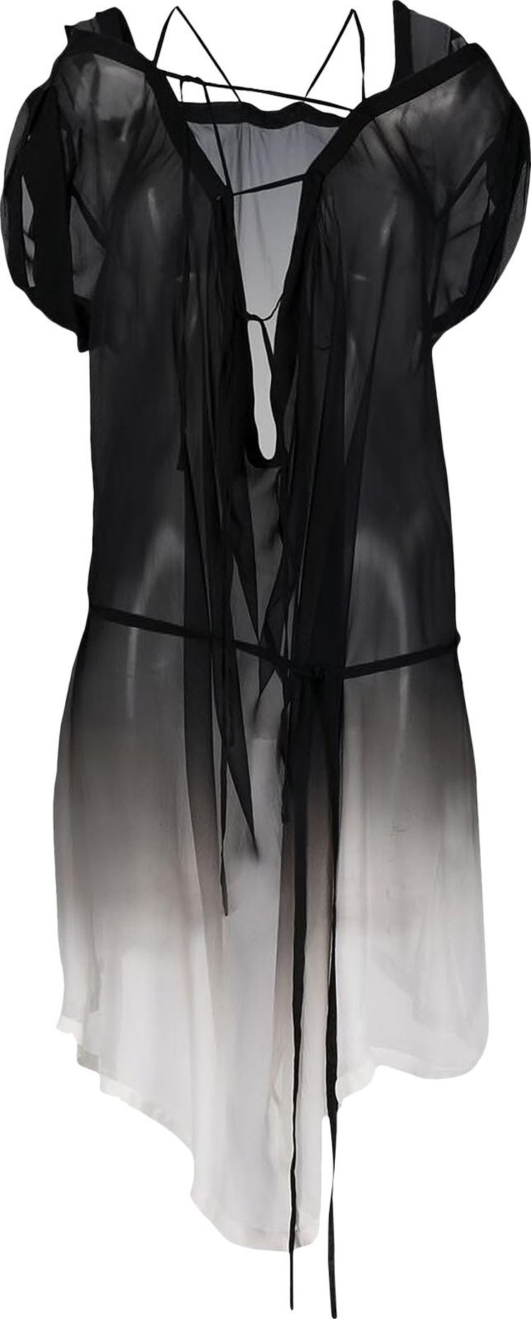 Ann Demeulemeester Transparent Dress Black