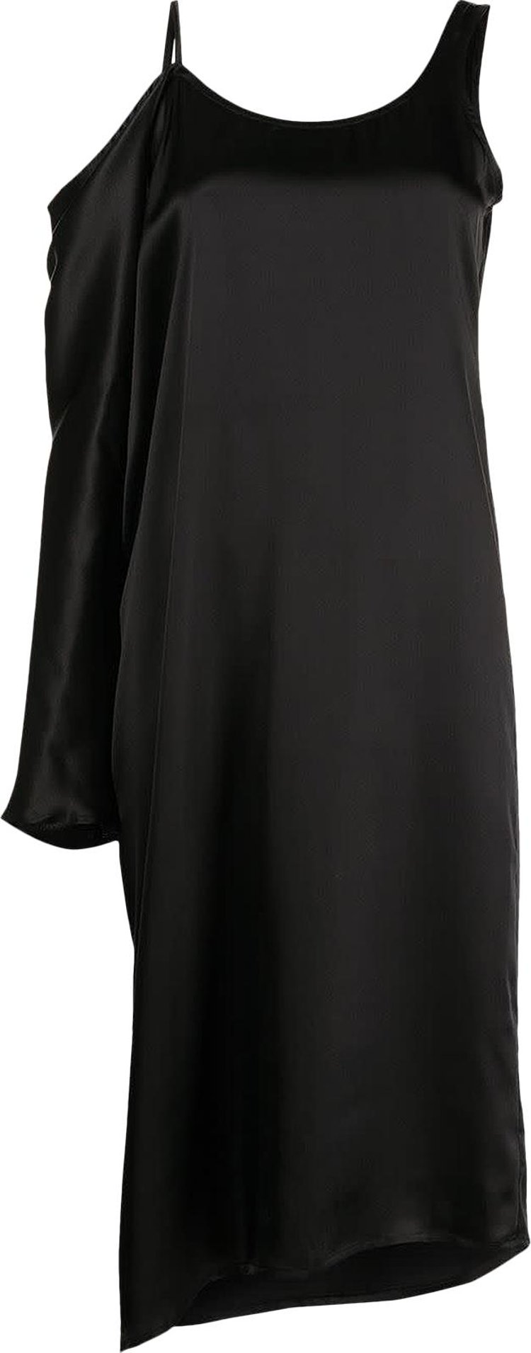 Ann Demeulemeester Greta Asymmetrical Dress 'Black'