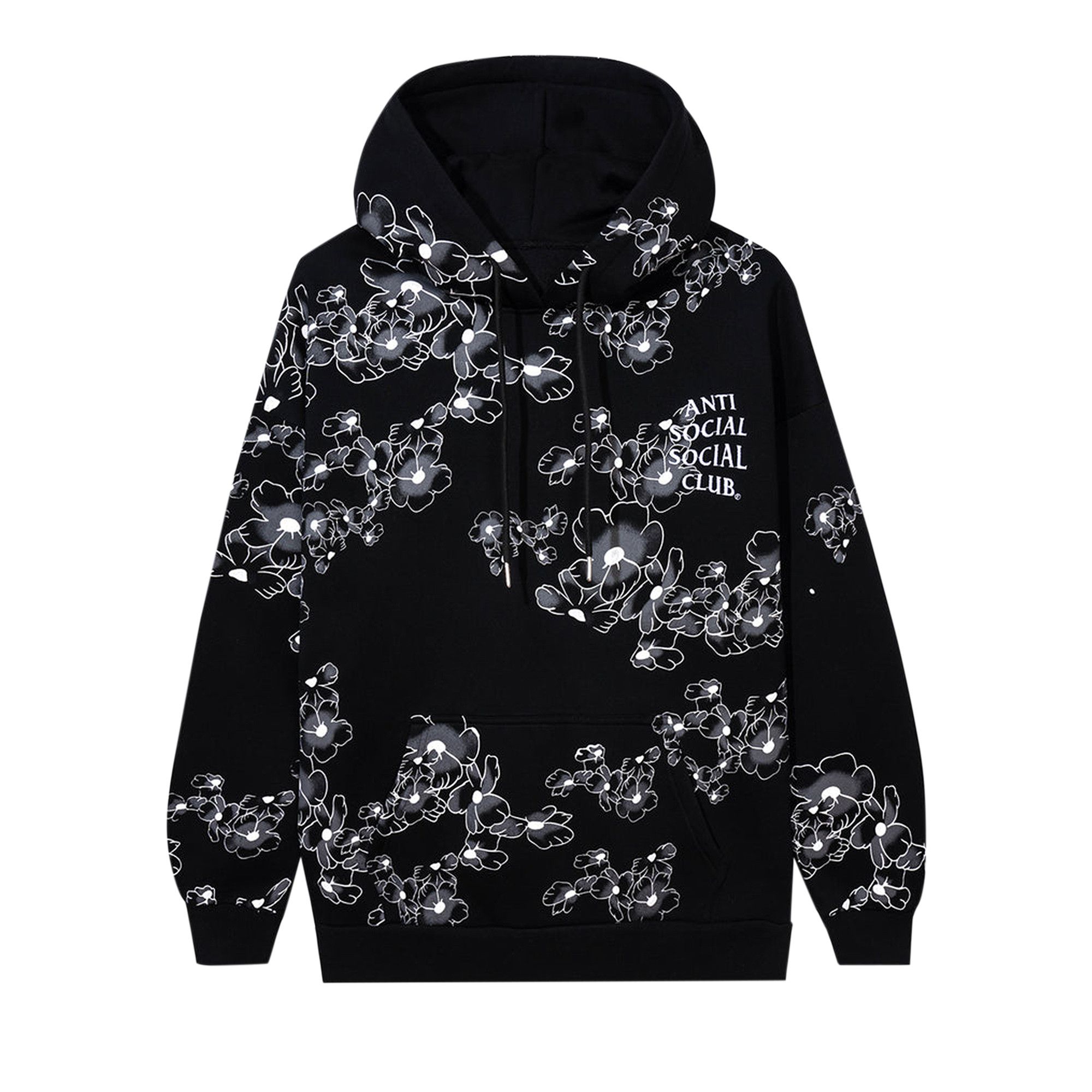 【限定製作】 Club Social Social Anti Buy Draw 'Black Hoodie Conclusions トップス