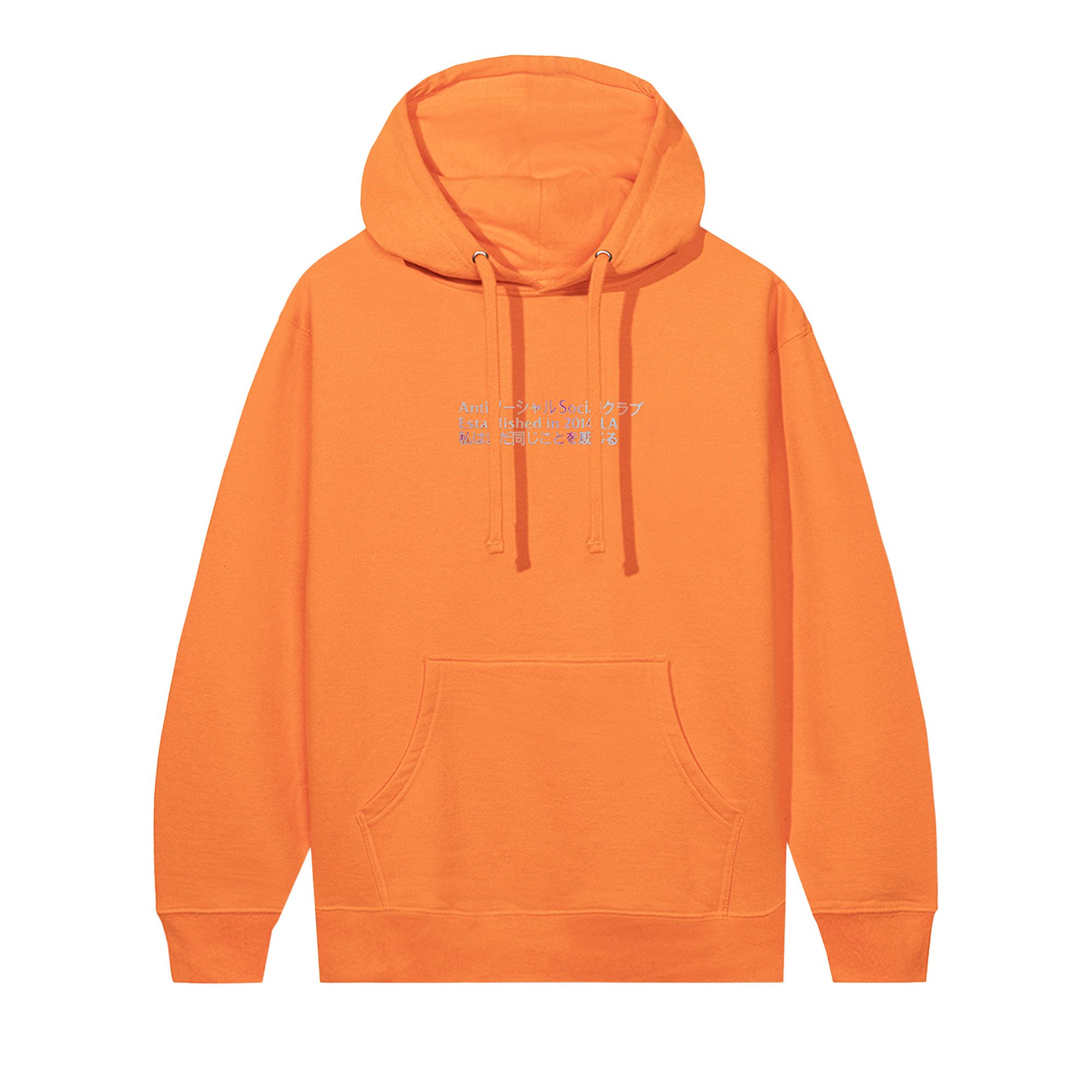 Buy Anti Social Social Club Temporary Memory Hoodie Orange 0657 100000106TMH ORAN GOAT CA