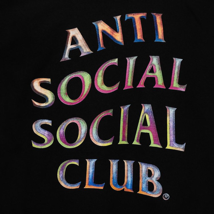 Anti Social Social Club Temporary Memory Hoodie Black