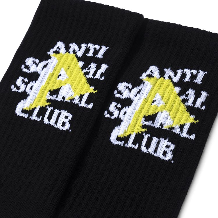 Anti Social Social Club Grade A Feet Socks Black