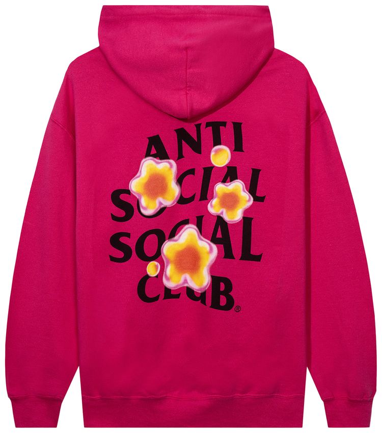 Anti Social Social Club See The Feeling Hoodie Pink