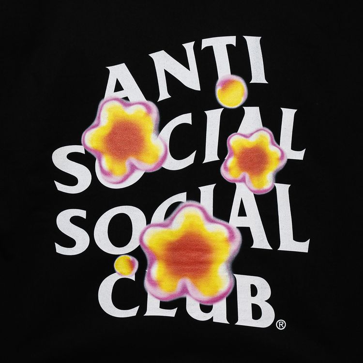 Anti Social Social Club See The Feeling Hoodie Black