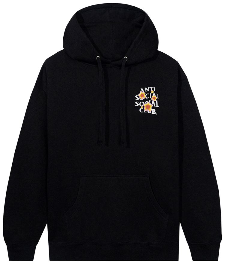 Anti Social Social Club See The Feeling Hoodie Black