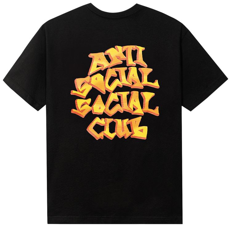 Anti Social Social Club Low Brow Premium Tee Black
