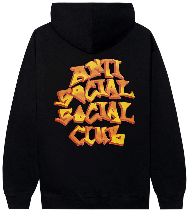 Anti Social Social Club Low Brow Premium Hoodie Black