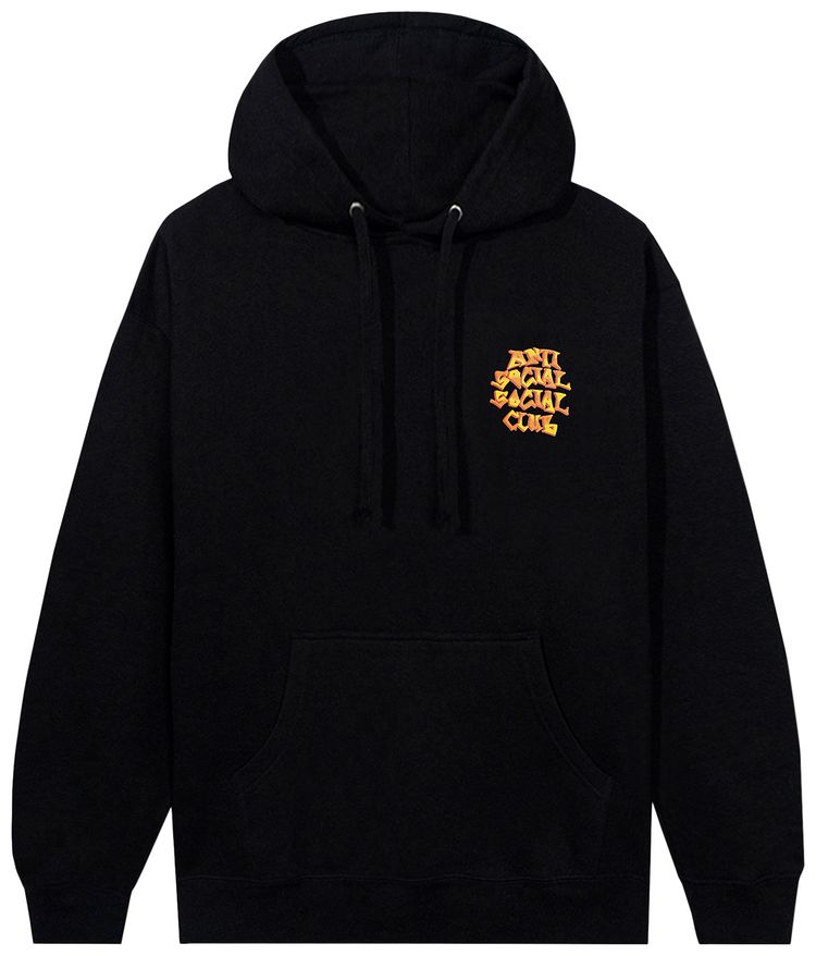 Anti Social Social Club Low Brow Premium Hoodie Black
