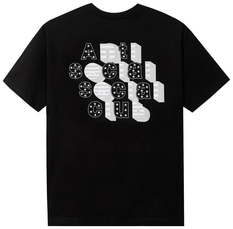 Anti Social Social Club Sign Me Up Tee Black