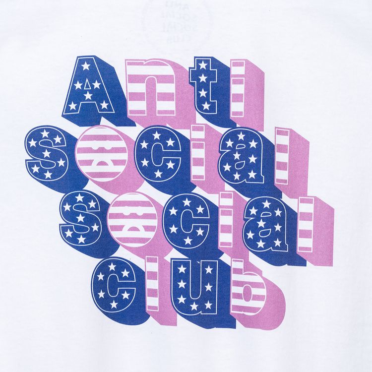 Anti Social Social Club Sign Me Up Tee White