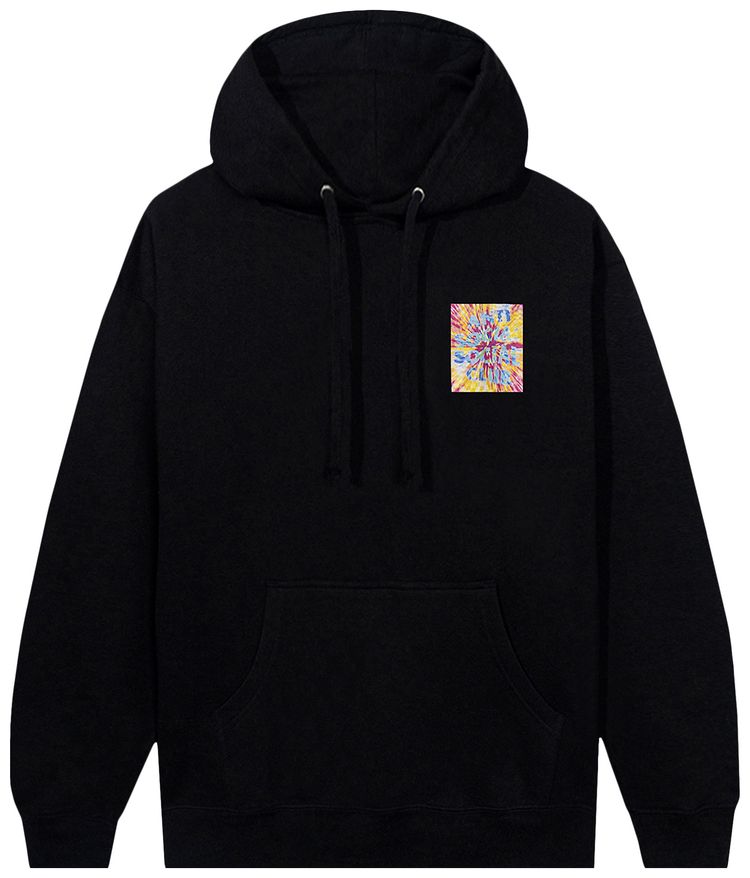 Anti Social Social Club What A TripNo Vacation Hoodie Black