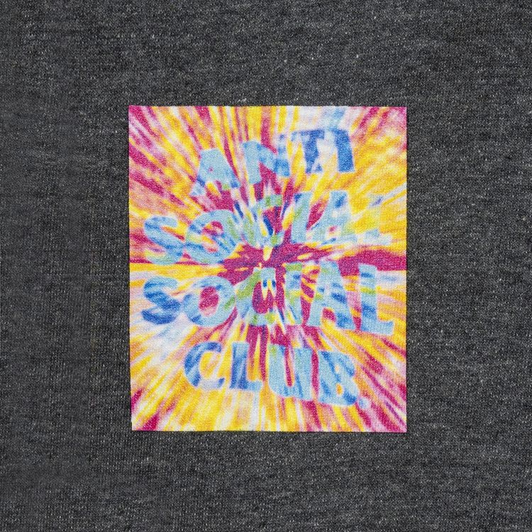 Anti Social Social Club What A TripNo Vacation Hoodie Gunmetal Heather