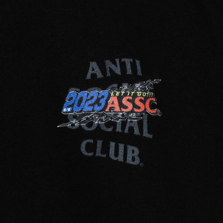 Anti Social Social Club Let It Go Hoodie Black