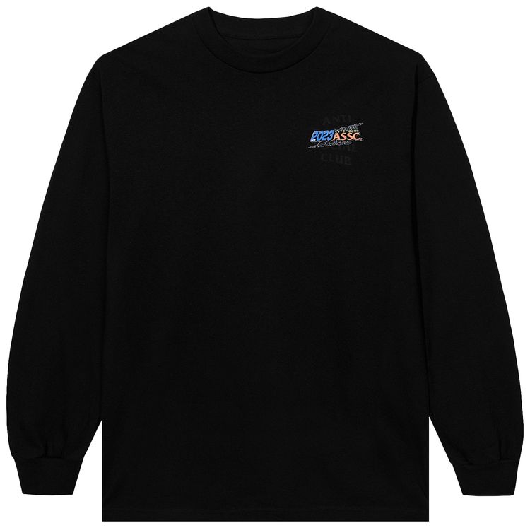 Anti Social Social Club Let It Go Long Sleeve Tee Black