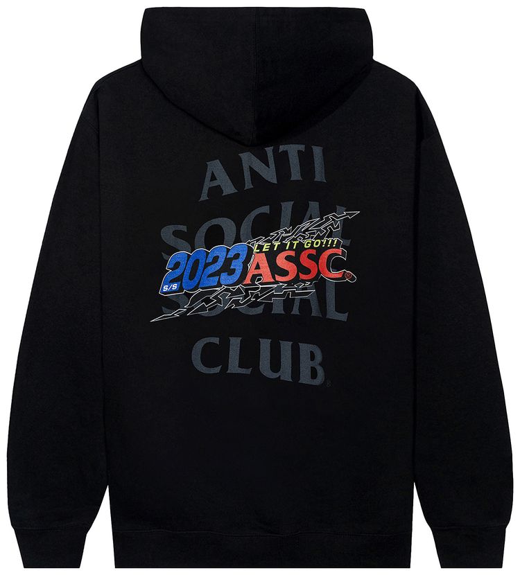 Anti Social Social Club Let It Go Hoodie Black