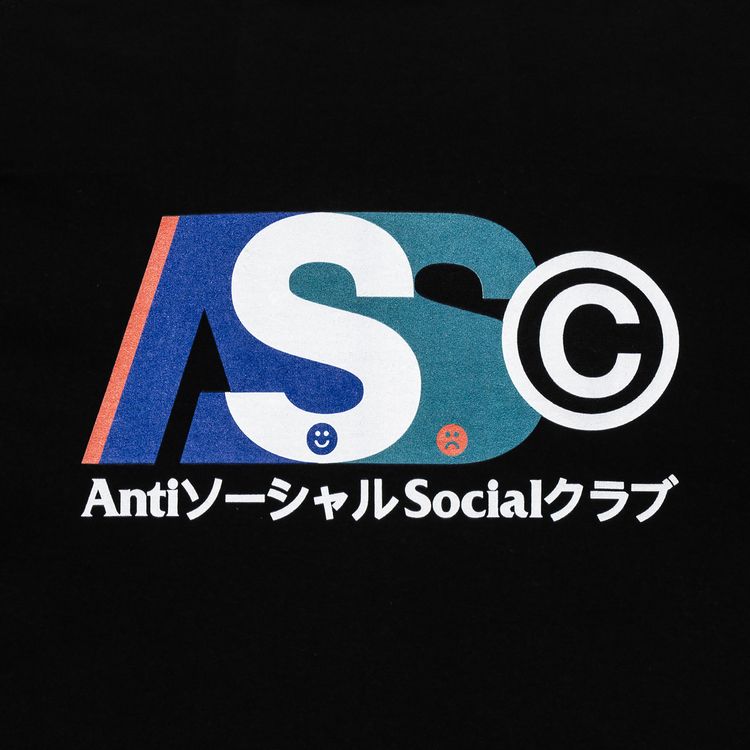 Anti Social Social Club Build Up Tee Black