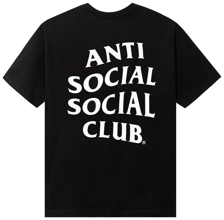 Anti Social Social Club Rotten Apple Of My Eye Premium Tee Black