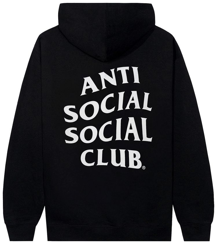 Anti Social Social Club Rotten Apple Of My Eye Premium Hoodie Black
