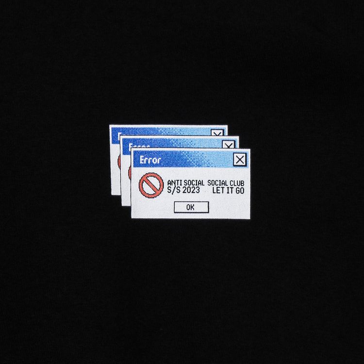 Anti Social Social Club 404747 Tee Black