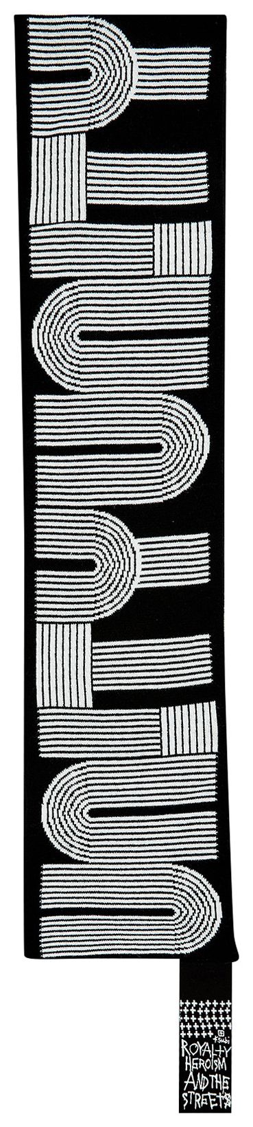 Ksubi Unity Scarf Black