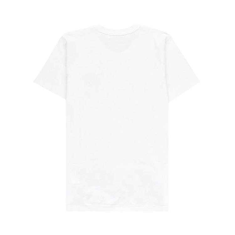 Comme des Garcons PLAY Polka Dot T Shirt White