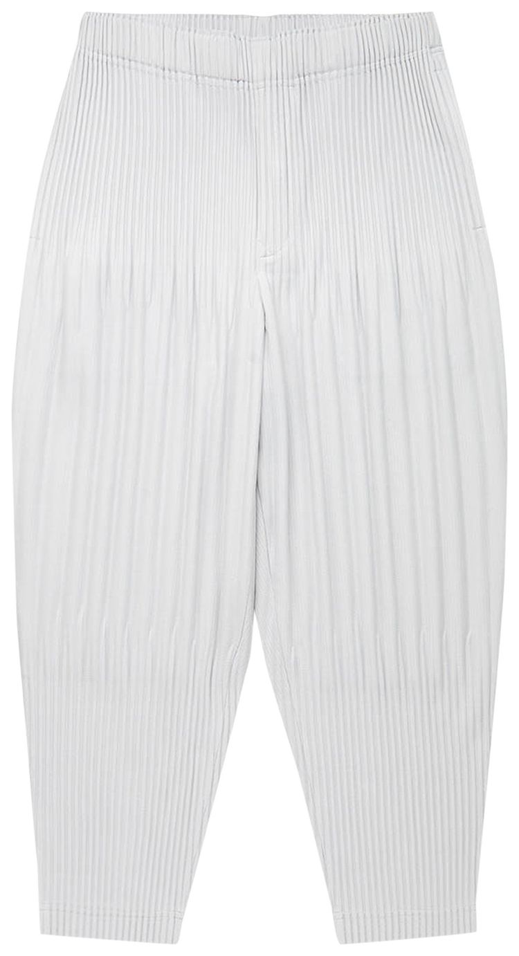 Homme Plisse Issey Miyake Tapered Pants Light Grey